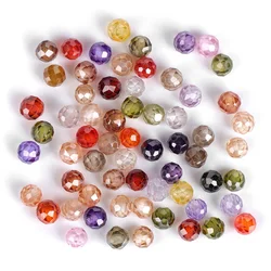 Small 2 3 4 MM Natural Faceted Zircon Stone Beads For Making Bracelet Necklace Ring Waist chain Accessries DIY Shine Jewelry