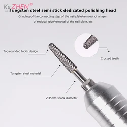 5Styles 1Pcs Nail Drill Bit Tungsten Carbide Nail Drill Bit Electric Nail Mills Cutter For Manicure Machine Nail Accessories