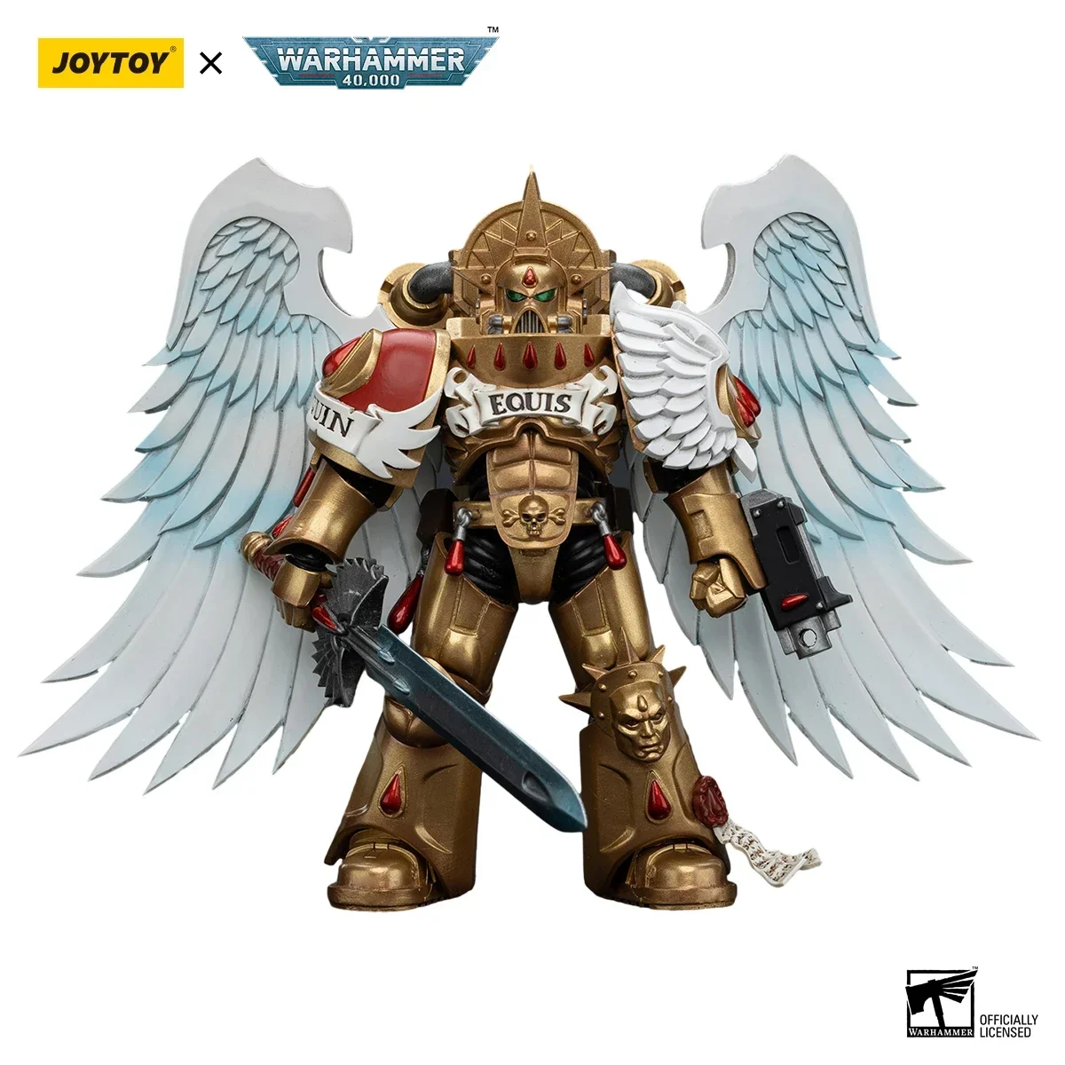 IN VOORRAAD Warhammer JOYTOY 1/18 Blood Angels Custom Action Figure Sanguinary Guard Collection Model Speelgoed Beeldje Kerstcadeaus