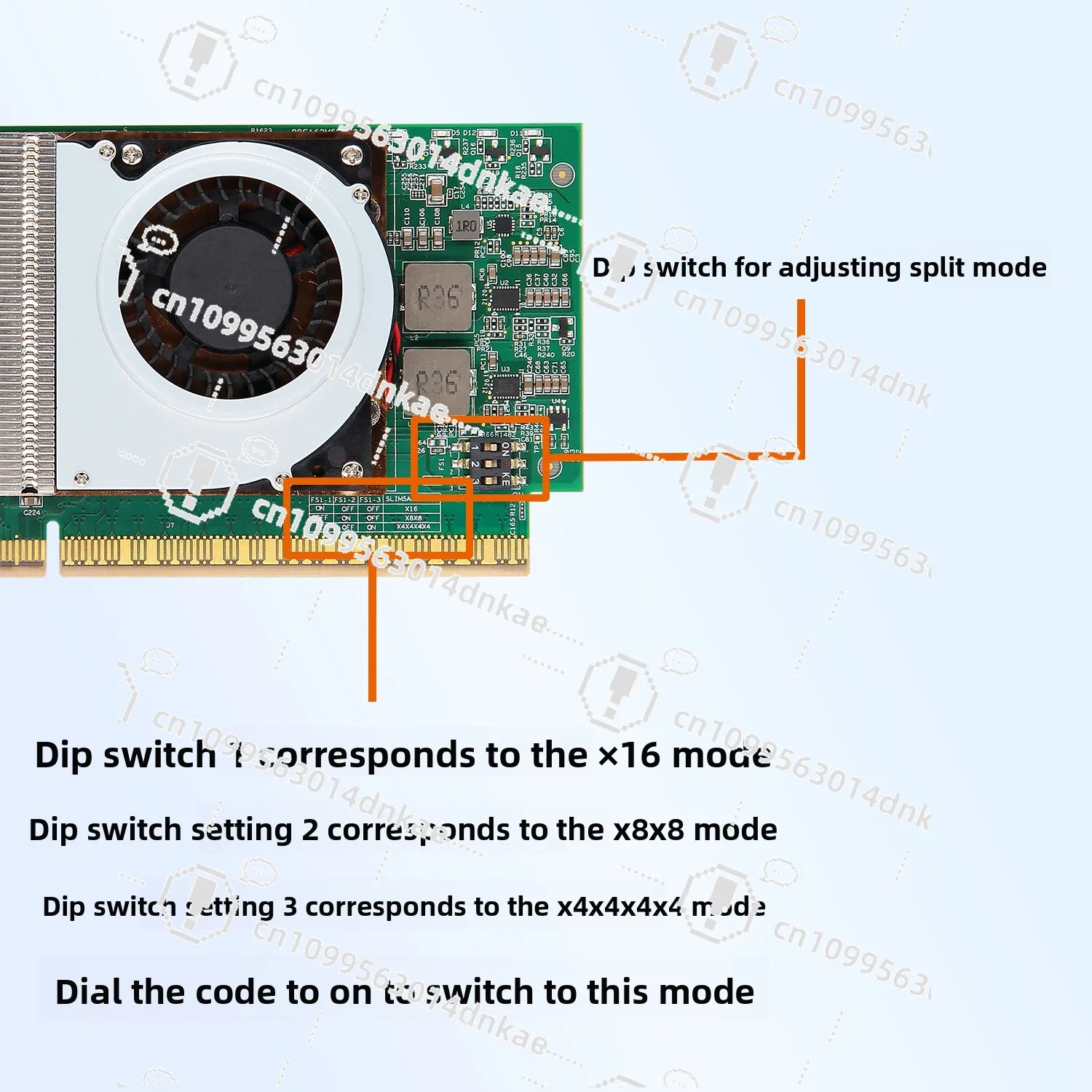 PCIe 5.0Retimer Card MCIOX16/X8/Graphics Card/SSD
