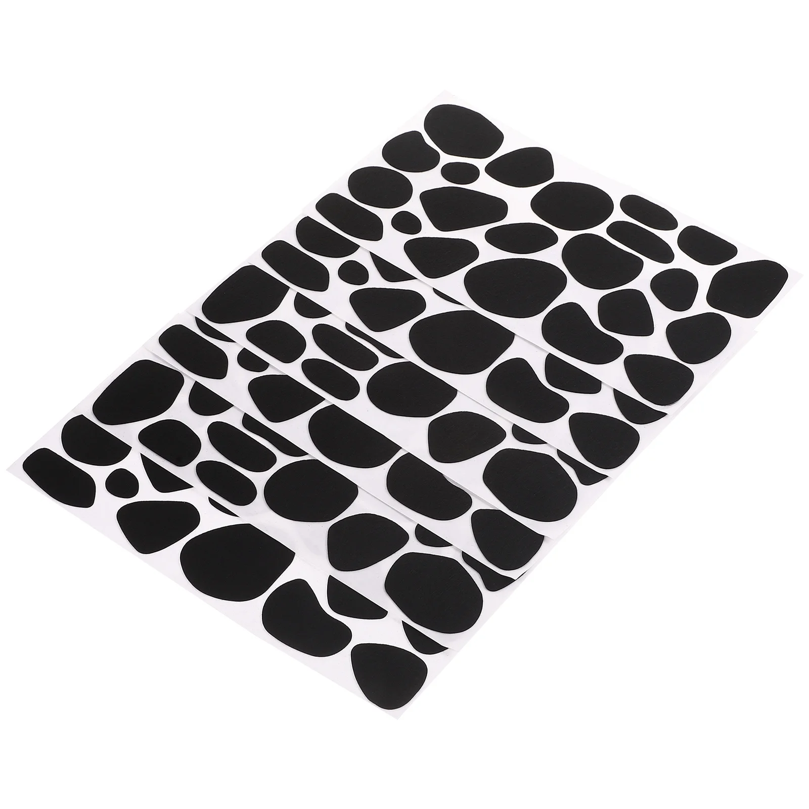 

Diy Felt Stickers Cow Pattern Black Felt Circles For Clothing Wall Decals Hair Clip Fixing Cushion Craft Supplies