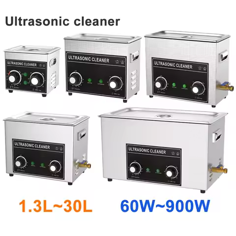 1L 30L Ultrasonic Cleaners 600w 900w Portable Ultrasound Cleaning Glasses Jewelry Cleaner Machine 40KHZ Ultra sonic Washing Bath