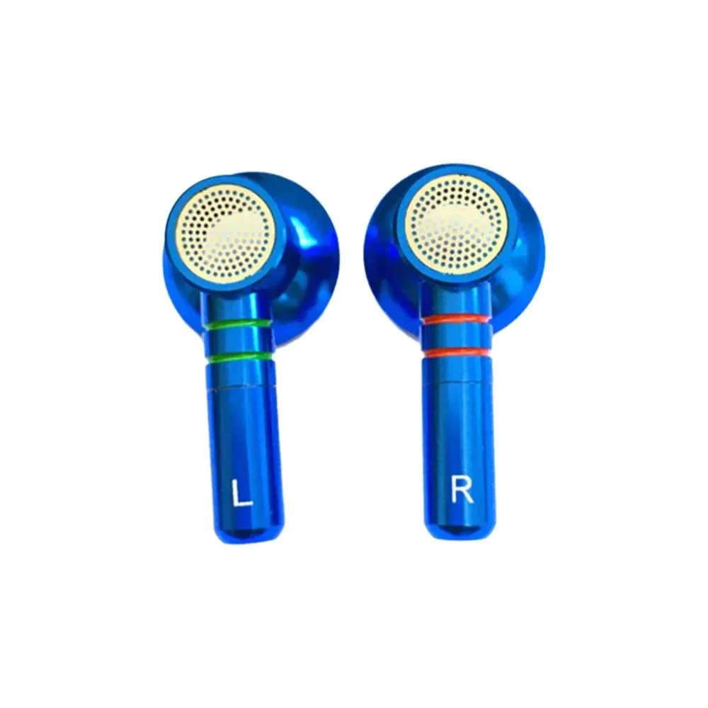 One คู่14.8มม.15.4มม.ลำโพงเต็มรูปแบบเปิดด้านหลังหูฟังโลหะ MMCX หูฟังแบบแบนเคส