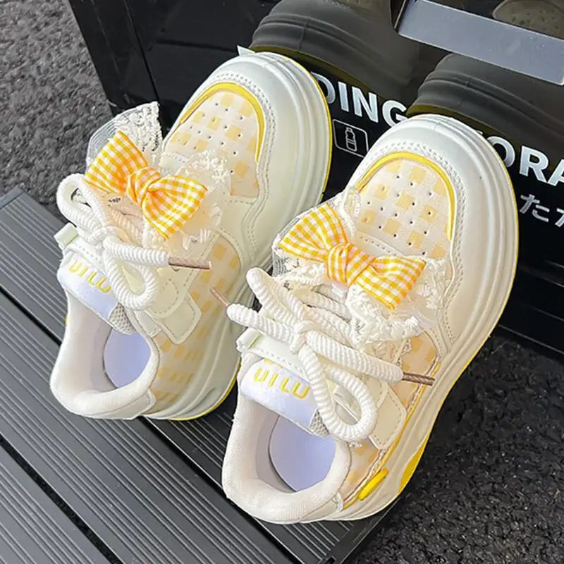 

Kawaii повседневный комплект пальто, модная детская одежда, детские низкие кеды, кроссовки для девочек, спортивная обувь, осень 2024, новинка, милая