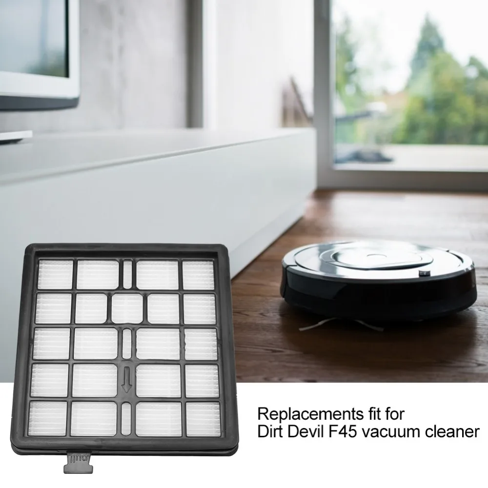 Black Vacuum Cleaner Accessories Filter Paper Compatible Replacement Filter Replacement Part Filters Household Cleaning