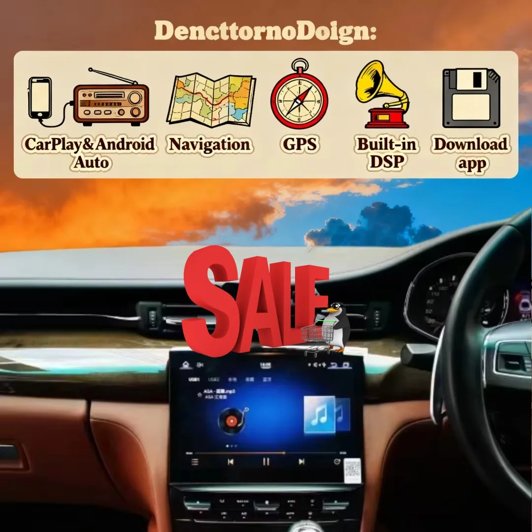 

Android 14.0 для Maserati Quattroporte 2013-2017: CarPlay, навигация, 4G, Wi-Fi, DSP, LCD-стерео, мультимедийный плеер, автомобильная магнитола, головное устройство