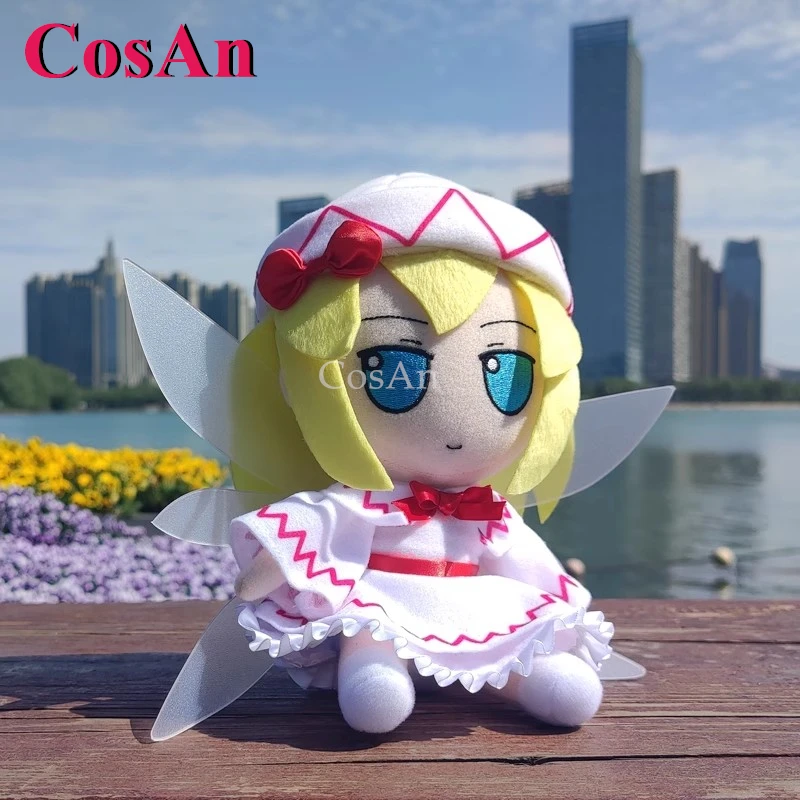

В НАЛИЧИИ: Новая плюшевая подушка-игрушка CosAn Game TouHou Project Lily White Fumo для косплея, аниме-персонаж, 20 см
