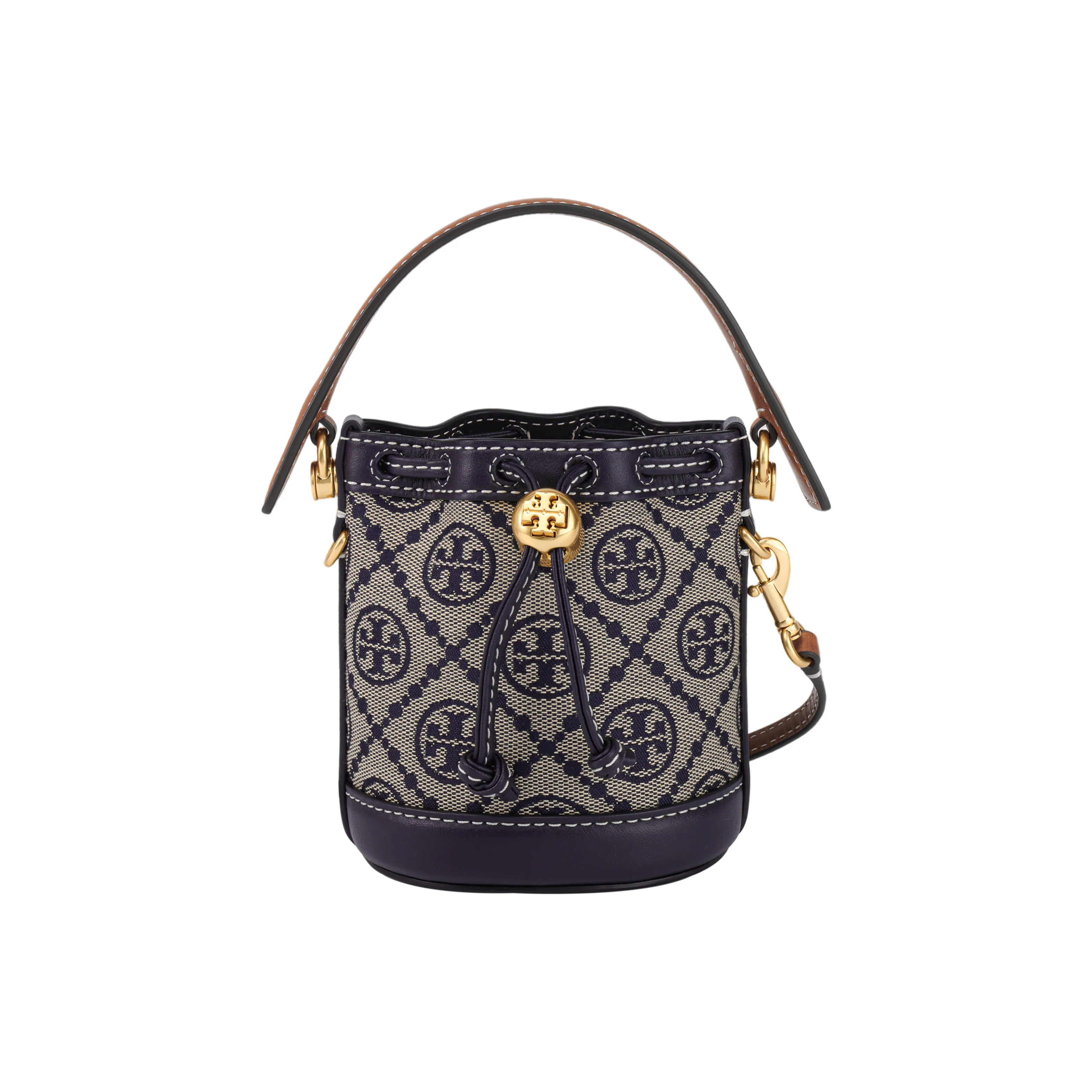 Tote Bag Leather Monogram - TORY BURCH Сумка-тоут Tory Burch из