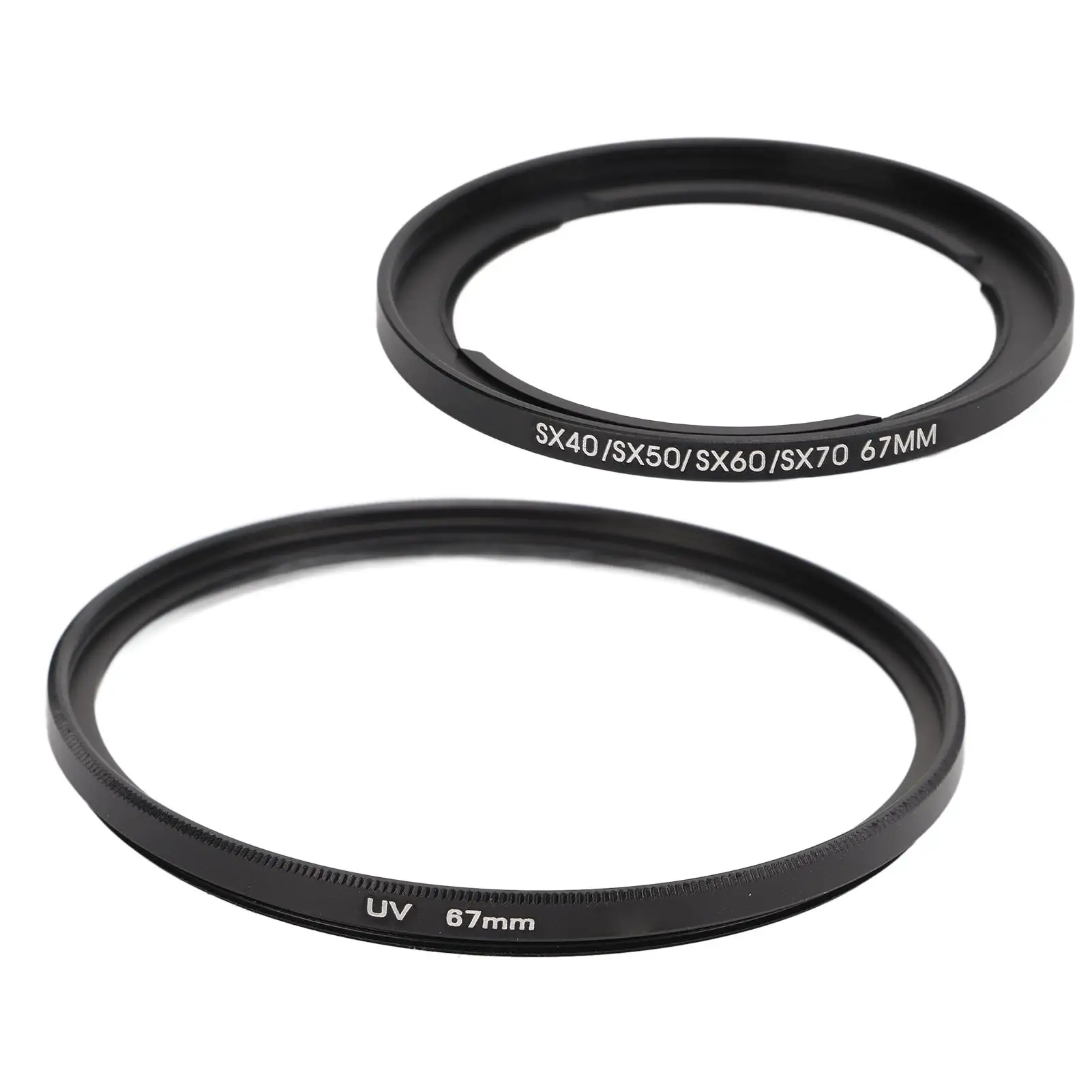 67mm UV Filter Lens Cap Light for Canon SX40 SX60 SX50 Camera