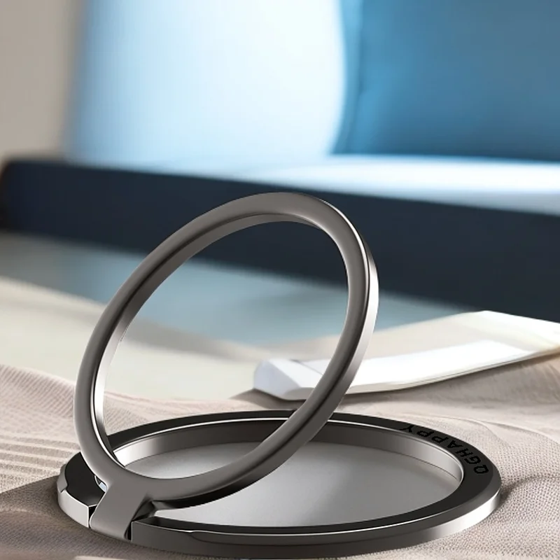 

Metal Finger Ring Magnetic Holder for Magsafe Universal Desktop Portable Cellphone Stand for iPhone 16 15 14 Pro Xiaomi Samsung