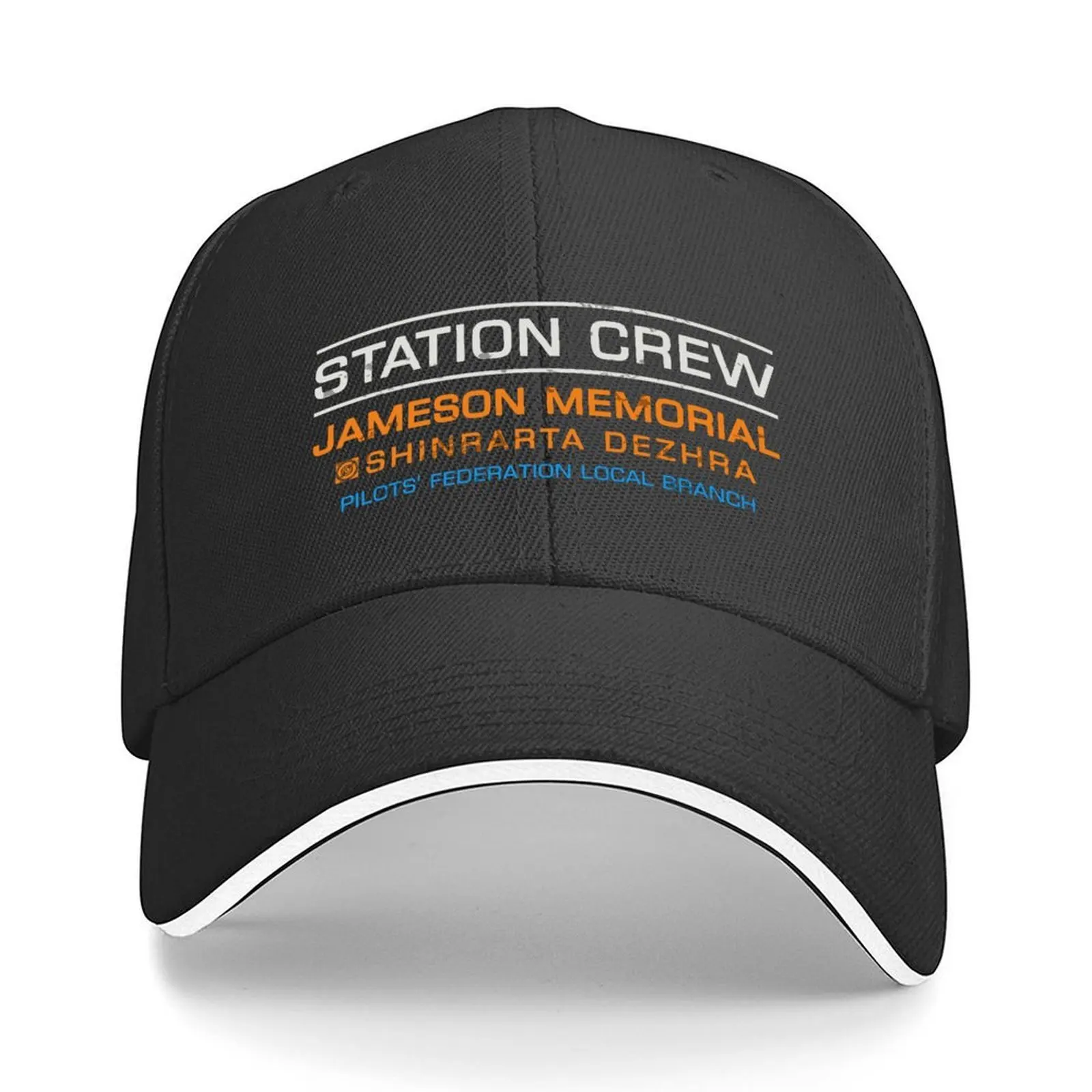 

ELITE DANGEROUS: STATION CREW JAMESON MEMORIAL Baseball Cap Sunscreen Beach Outing western Hat Trucker Hats For Men Women's