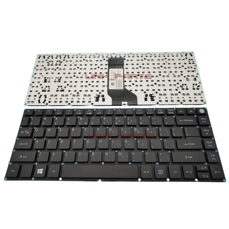 Nuevo teclado en inglés de EE. UU. para Acer Aspire E5-422 E5-422G ES1-420 ES1-421, teclado para portátil sin retroiluminación
