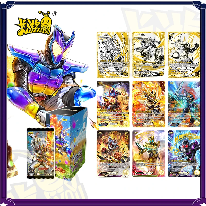 

Kayou Genuine Kamen Rider Card Hero Duel Competitive Enhanced Edition Peripheral Card Pack Battle Card