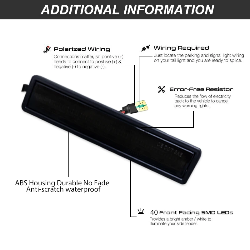 ل BMW E30 E32 E34 318i 318is 325es 325i 5 سلسلة المصد الأمامي والخلفي الجانب ماركر ضوء الجمعية أضواء وقوف السيارات T10 12 فولت DRL #2