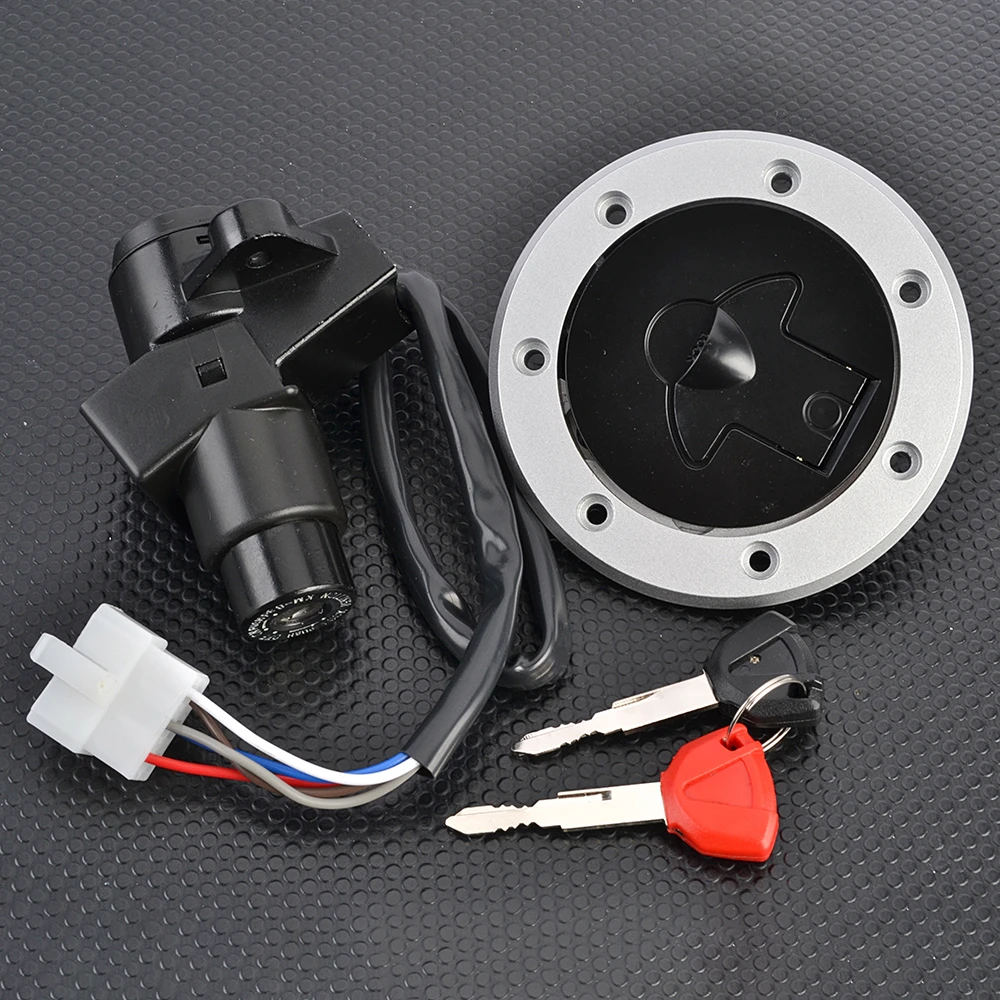 Ignition Switch Key Fuel Gas Cap For Kawasaki ZR550 Zephyr 1991 1992 1993 27005-5093 51049-0018