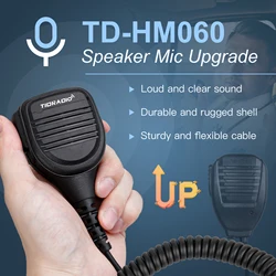TIDRADIO TD-HM060 MIC Walkie Talkie Accessories Handheld Microphone MIC for UV-5R BF-888S UV-82 GT-3 UV-B2 BF-F8 UV-5RE