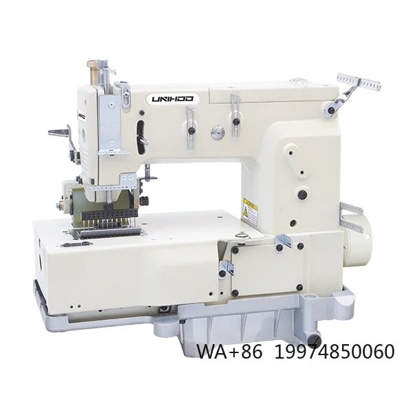 

Manufacturer-Supplied UH1412P Electric Double Chainstitch Sewing Machine Various Position Groups Programmable Core Engine