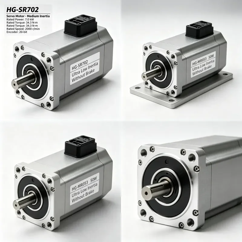 for HG-SR702 7KW Servo Motor Medium Inertia Design for Robot Arm Heavy Duty Motion Control Solutions Reliable Performance