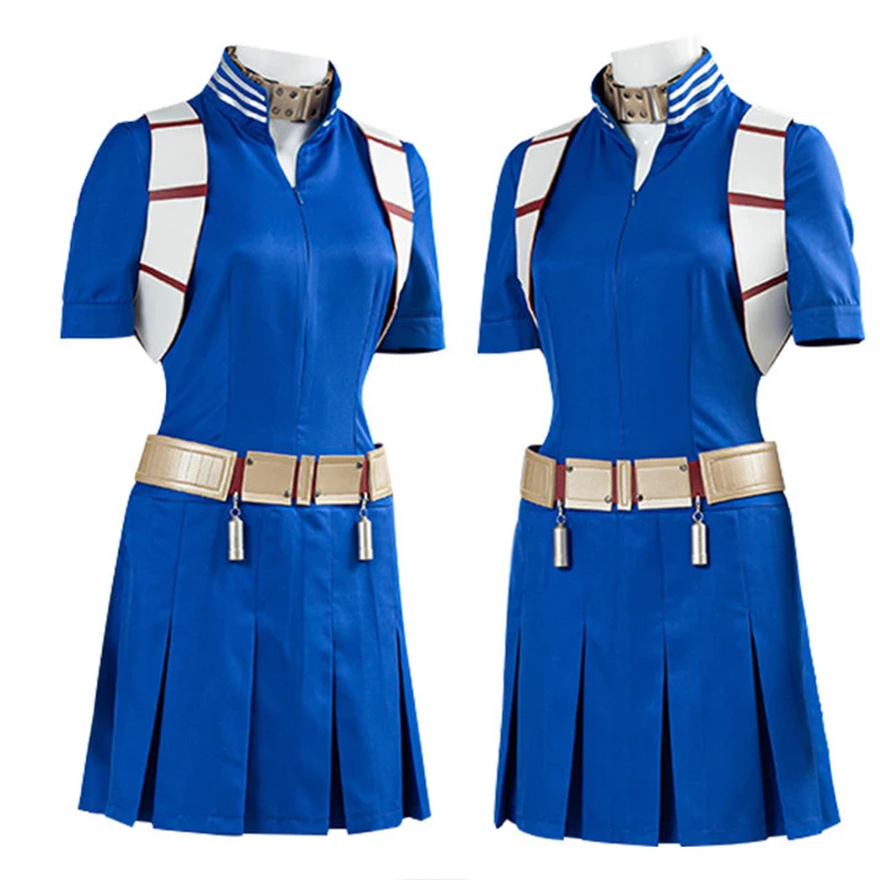 Vestido de Cosplay de My Hero Academia Shoto Todoroki, uniforme de batalla azul de Boku No Hero Academia, disfraz de Halloween para mujeres y niñas