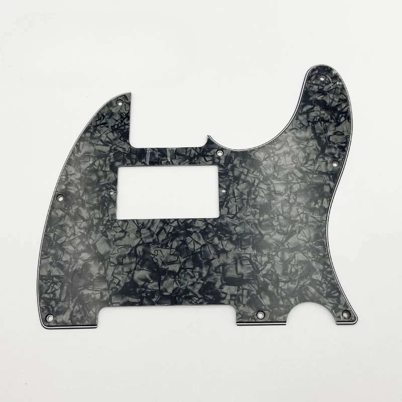 Pearl Finish Electric Guitar Pickguard, 3-Layer PVC Cover Plate for TL Model Guitar  with Humbucker Cavity