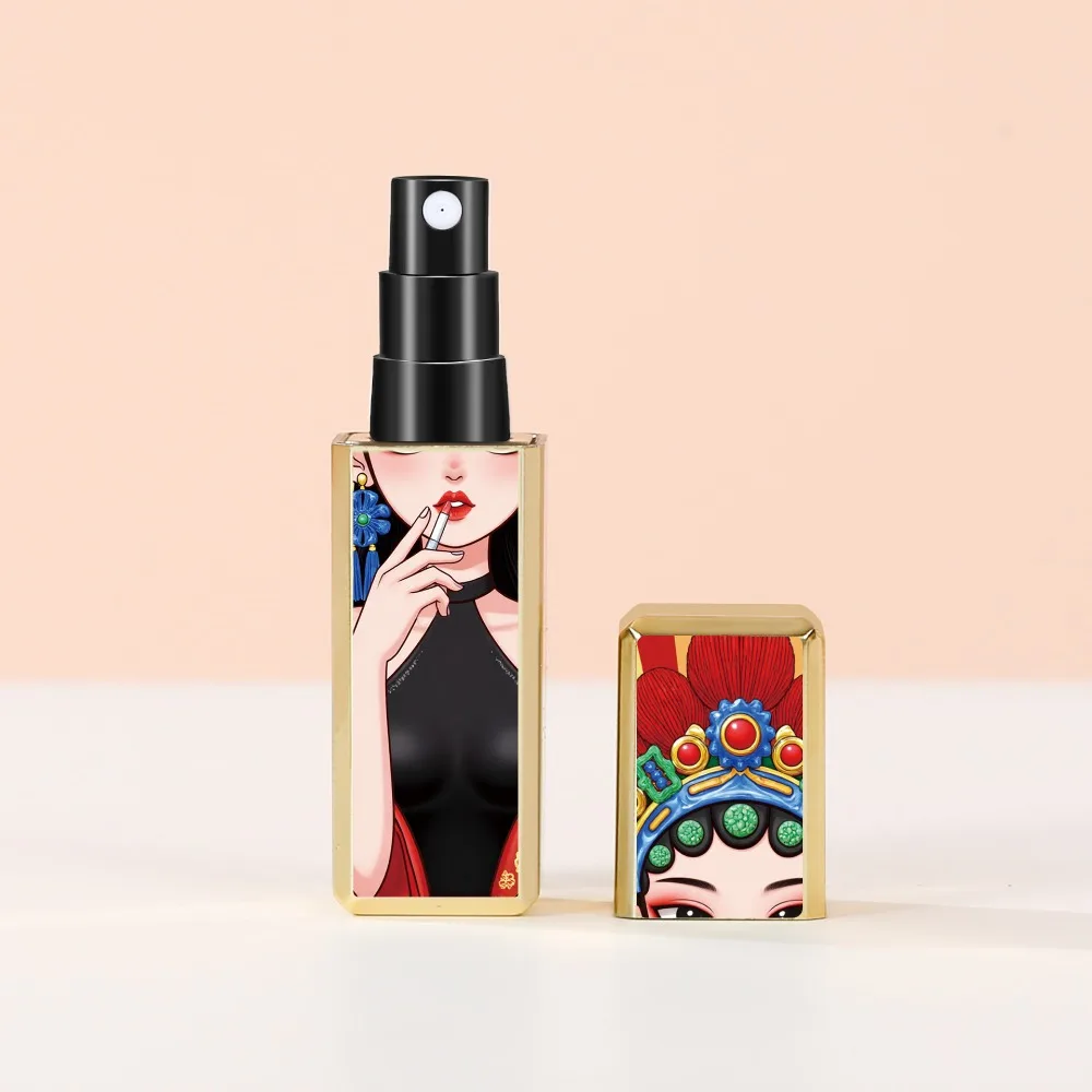New 5ml Mini Perfume Bottle Empty Portable Spray Rotating Bottle Refillable Storage Sprayer Spray Atomizer Bottle
