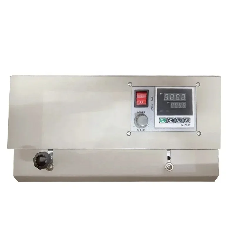 

FR-550 Automatic horizontal plastic film bag heat sealing machine continuous belt sealing machine no conveyor small