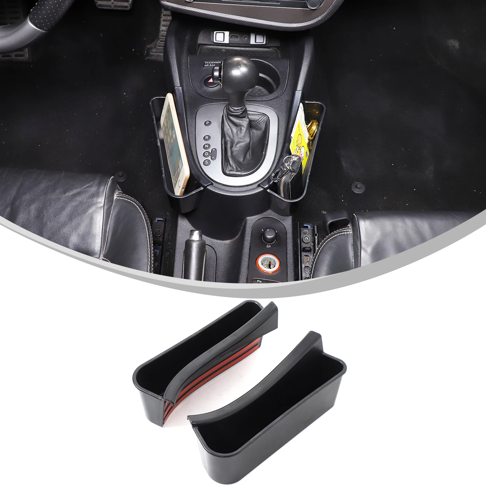 

ABS для хранения отделений с обеих сторон переключения передач на 2008 2009 2010 2011 2012, Seat Leon