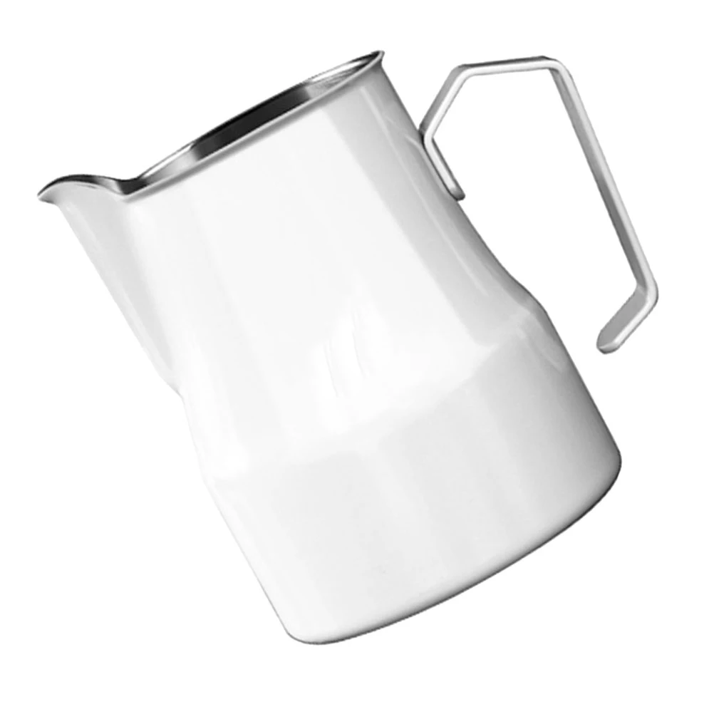 

Stainless Steel Coffee Pitcher Milk Jug Frothing Cappuccino Cup Multi Purpose Storage Container Kitchen Restaurant Use