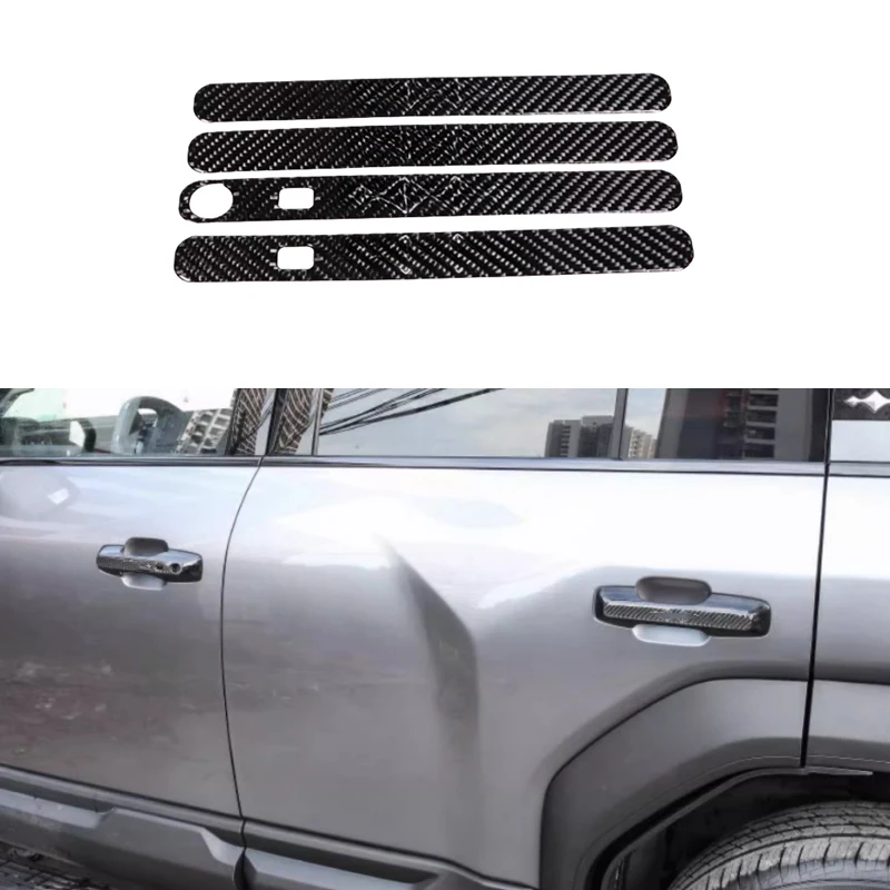 New！ Car Door Handle Protection Sticker Glue Handle Stickers Fit for BYD Leopard 5 Car Tail Door Handle Adhesive Sticker