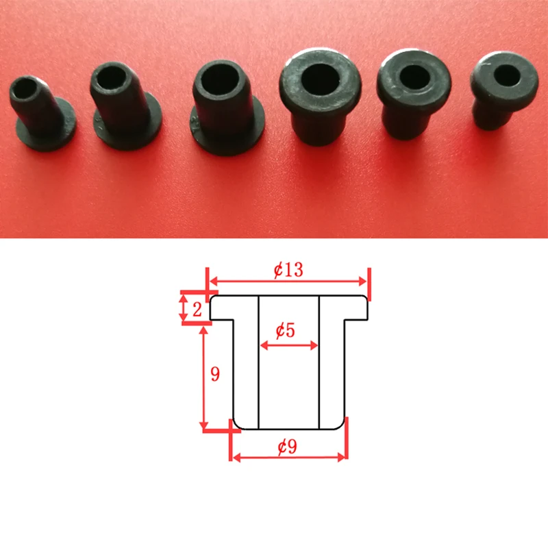 

Round Hollow Silicone Rubber Caps Grommet Hole Plug Wire Cable Wiring Protect Bushes O-rings Sealed Gasket 5mm-51.3mm
