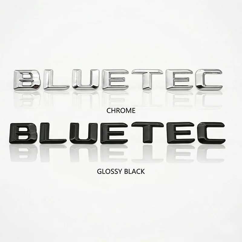 

3D ABS BLUETEC Car Emblem Badge Sticker For Mercedes Benz W212 W166 ML350 GL350 E350 Diesel Trunk Logo Decal Auto Styling
