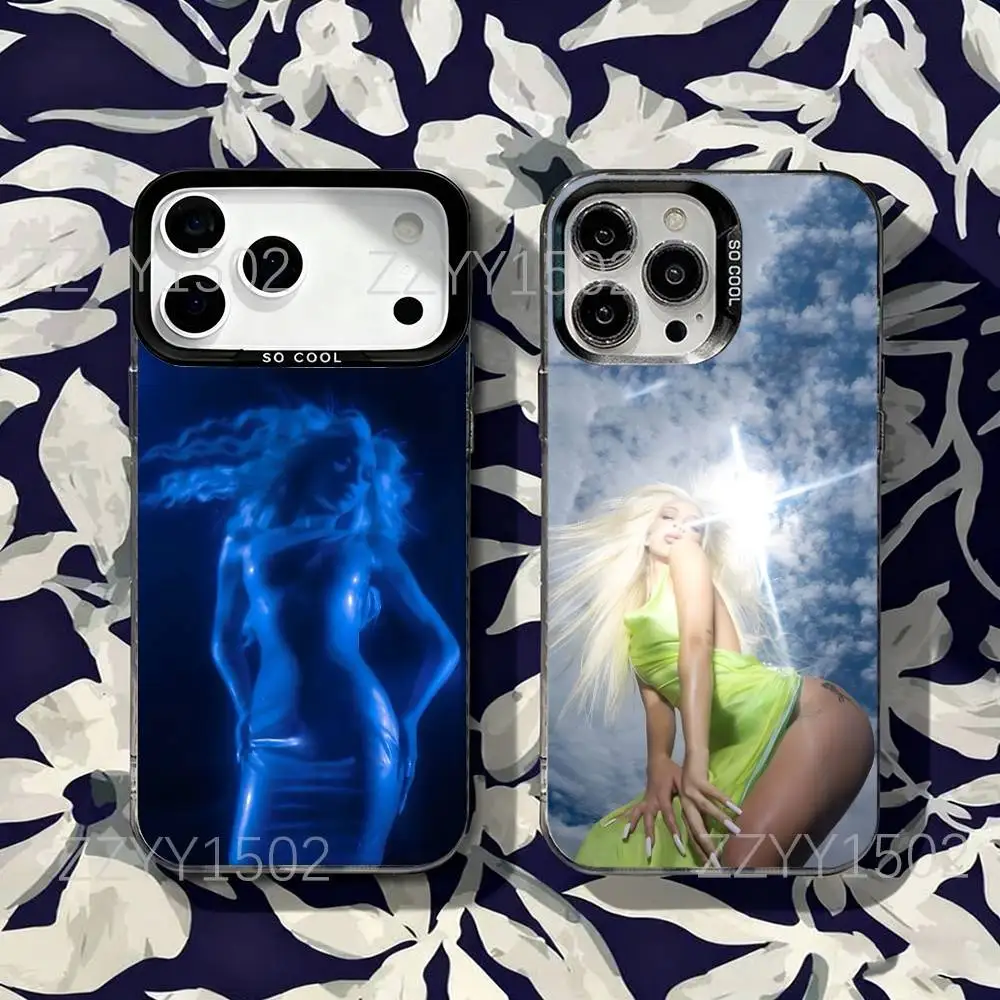 

B-Bad Gyal Singer Phone Case For iPhone 17,16,15,14,13,12,X,8,Pro,Max,Plus,SE4,Air,Mini HD Black IMD Matte