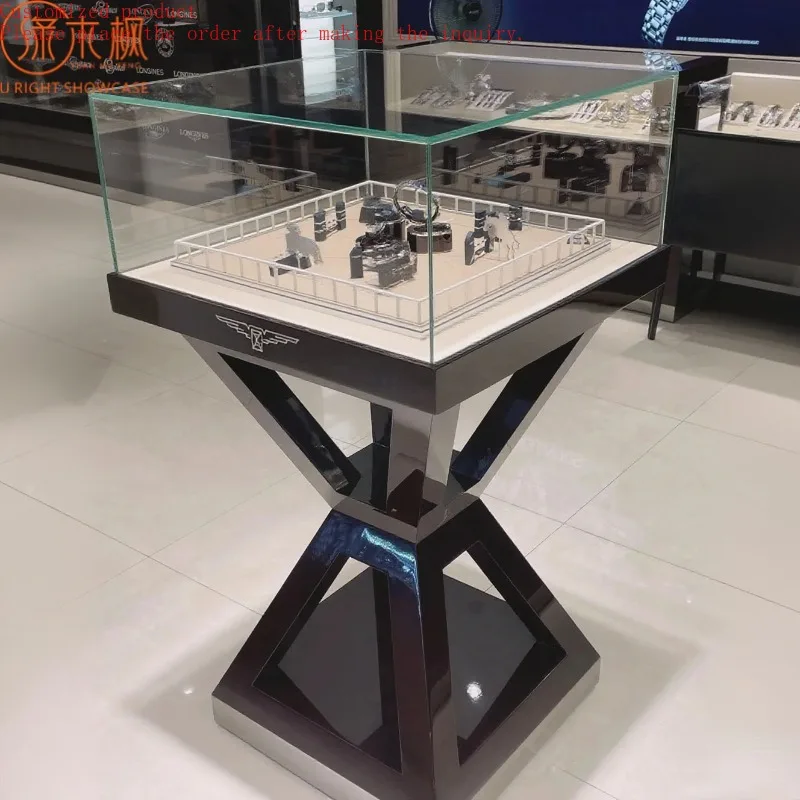 

Custom.Modern Watch Display Tables with LED Lights, Luxury Jewelry and Watch Display Cabinets Custom-made by the Source Manufact