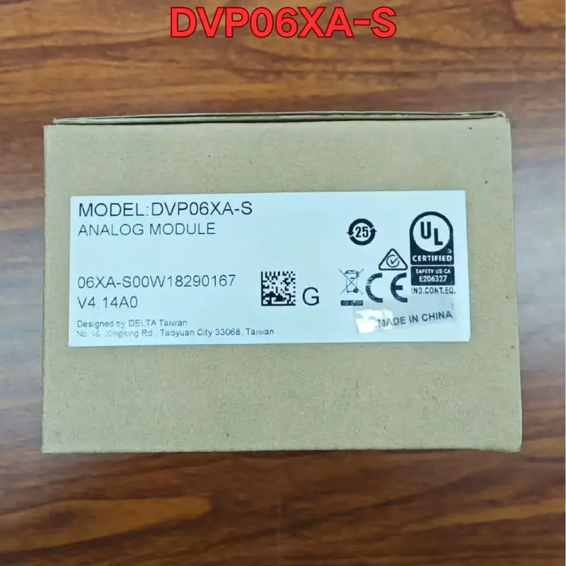 

New PLC module DVP06XA-S