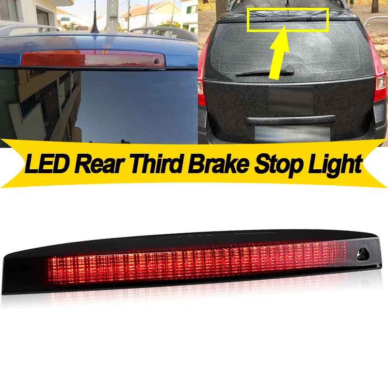 

1PC FOR Renault Megane MK II MK2 2003 2004 2005 2006 2007 2008 LED High-Mount Third 3rd Brake Light Rear Tail Stop Lamp