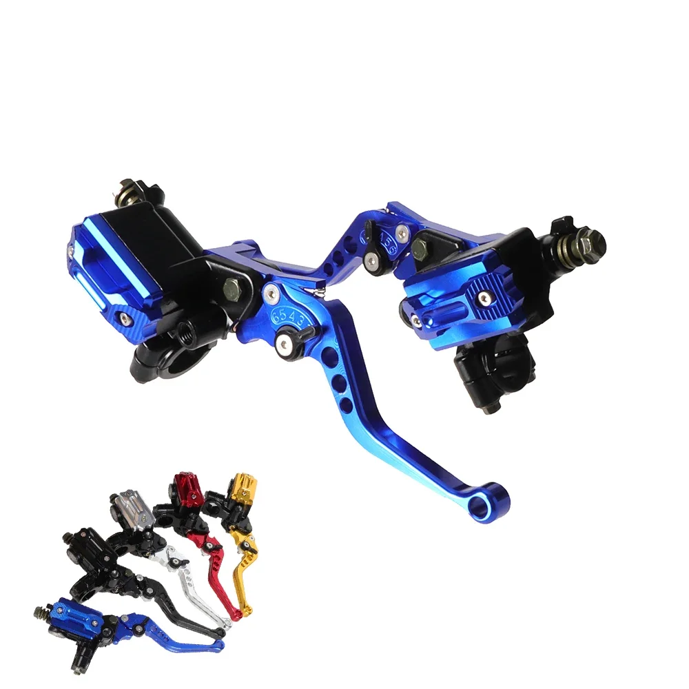 

Рычаги управления из алюминия с ЧПУ 7/8 дюйма (22 мм) для мотоциклов Yamaha, Kawasaki, Suzuki: рычаги сцепления и главный цилиндр тормоза