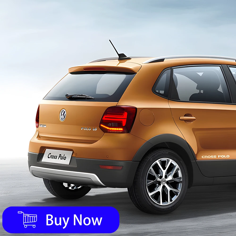 

Автомобильные фары для Volkswagen Polo 2011-2018 светодиодные автоматические задние фонари в сборе, обновленный новый стиль Q2, задний фонарь заднего хода