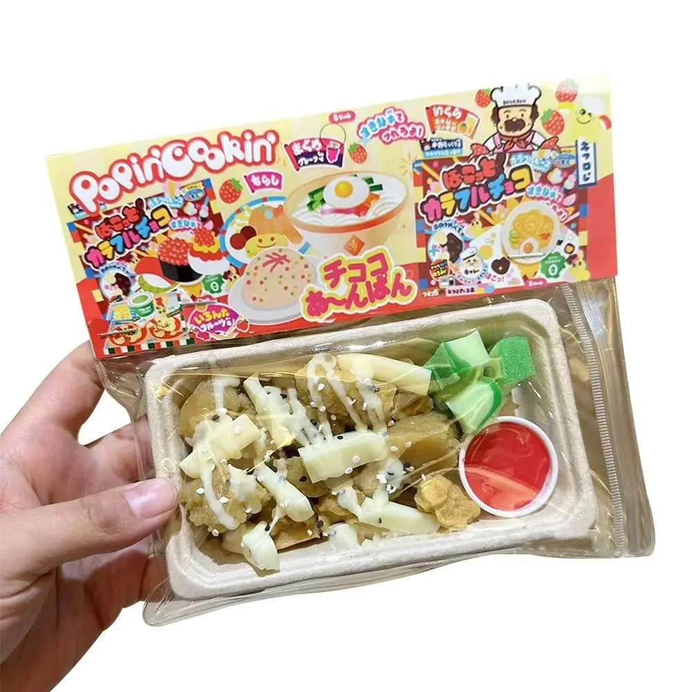 New TPR Food Squeeze Toys Slow Rebound Simulation Fried Chicken Decompression Toys Mini Cute Stress Toy Adult