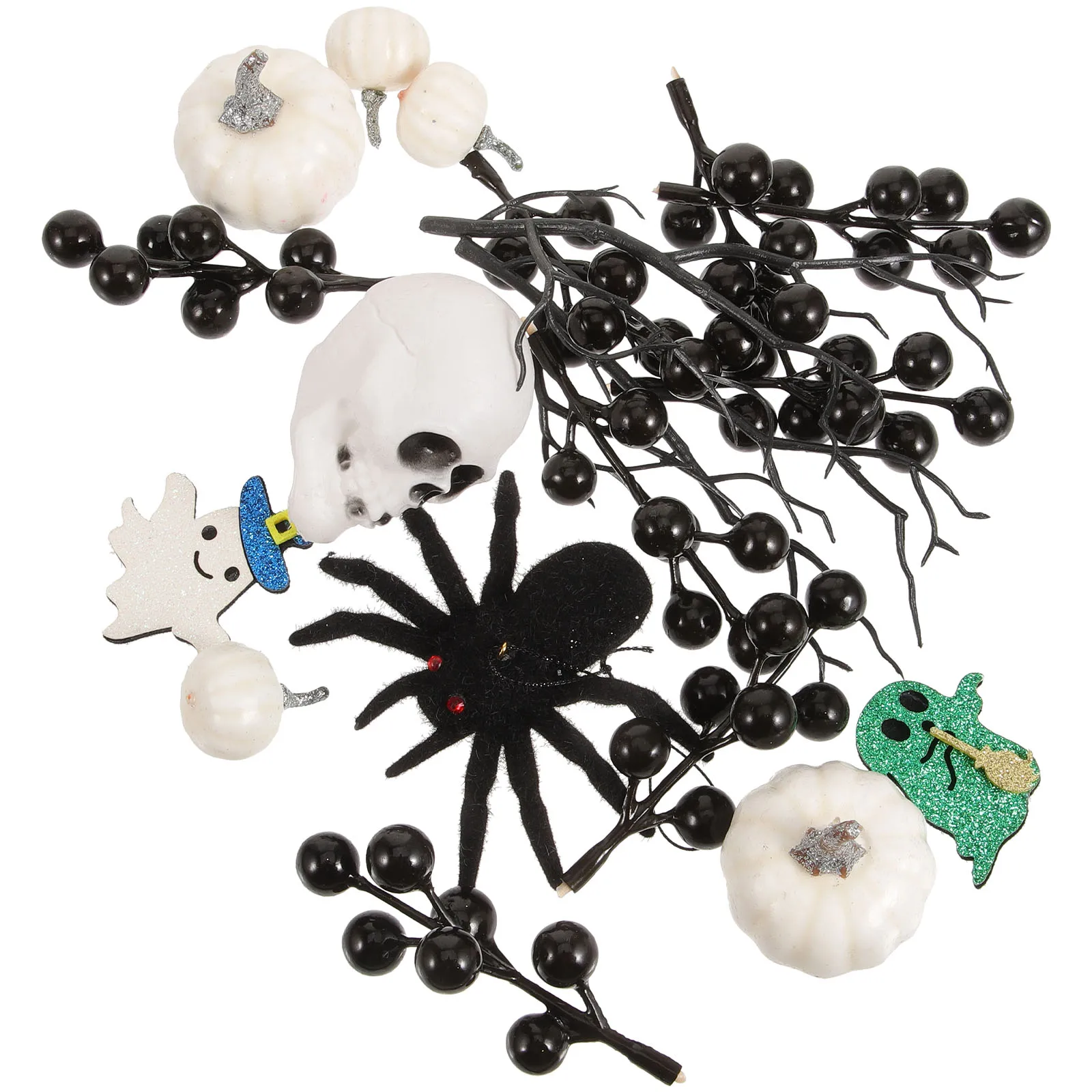 

Halloween Table Decorations Fall Home Dining Foam Ornament Party Black Accents CenterpiecesHaunted House Spooky Elegant