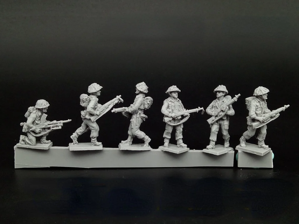 1/72 Scale Die-cast Resin DIY Model Assembly Kit British Infantry Model Toy Unpainted Free Shipping