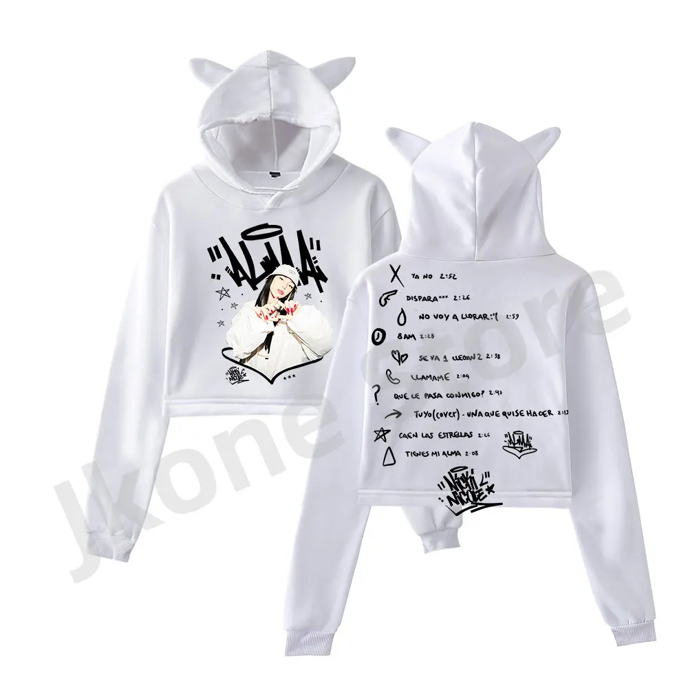 Nicki Nicole ALMA Tour Merch пуловеры с капюшоном женские модные повседневные футболки с длинными рукавами