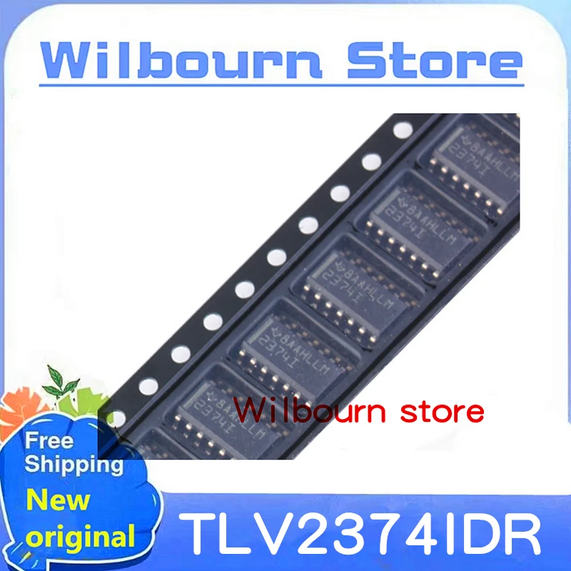 10PCS/LOT TLV2374IDR TLV2374ID 2374I SOIC-14 New original