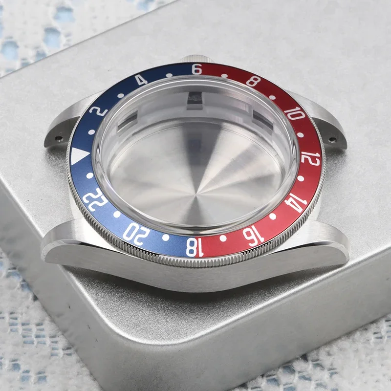 2025 HEIMDALLR GMT ساعة حافظة الفولاذ المقاوم للصدأ 39 مللي متر ساعة الغوص حافظة الياقوت الزجاج مقاوم للماء صالح للحركة التلقائية NH34A