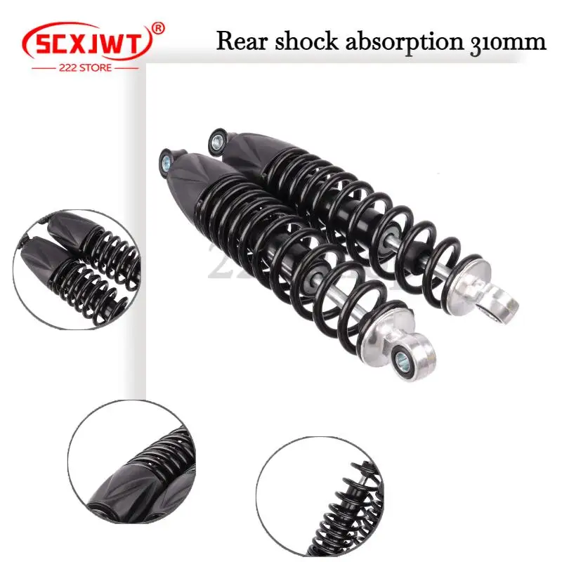 

Modified electric vehicle scooter shock absorber hydraulic bold spring shock absorber universal accessories