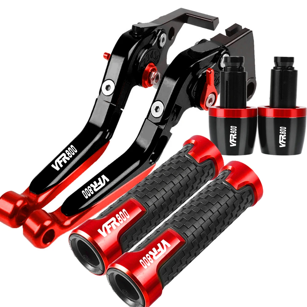 

Motorcycle Accessories For Honda VFR 800 VFR800 VTEC VFR800F 2002-2017 Folding Brake Clutch Levers Handlebar Grips Handles bar