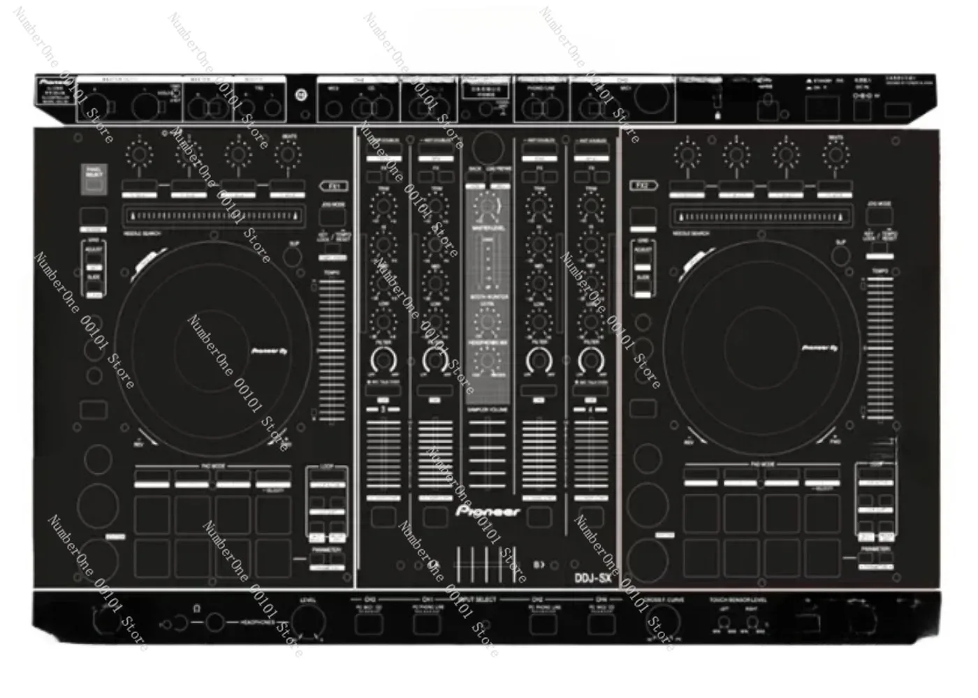 

DDJ-SX skin suitable for Pioneer controllers