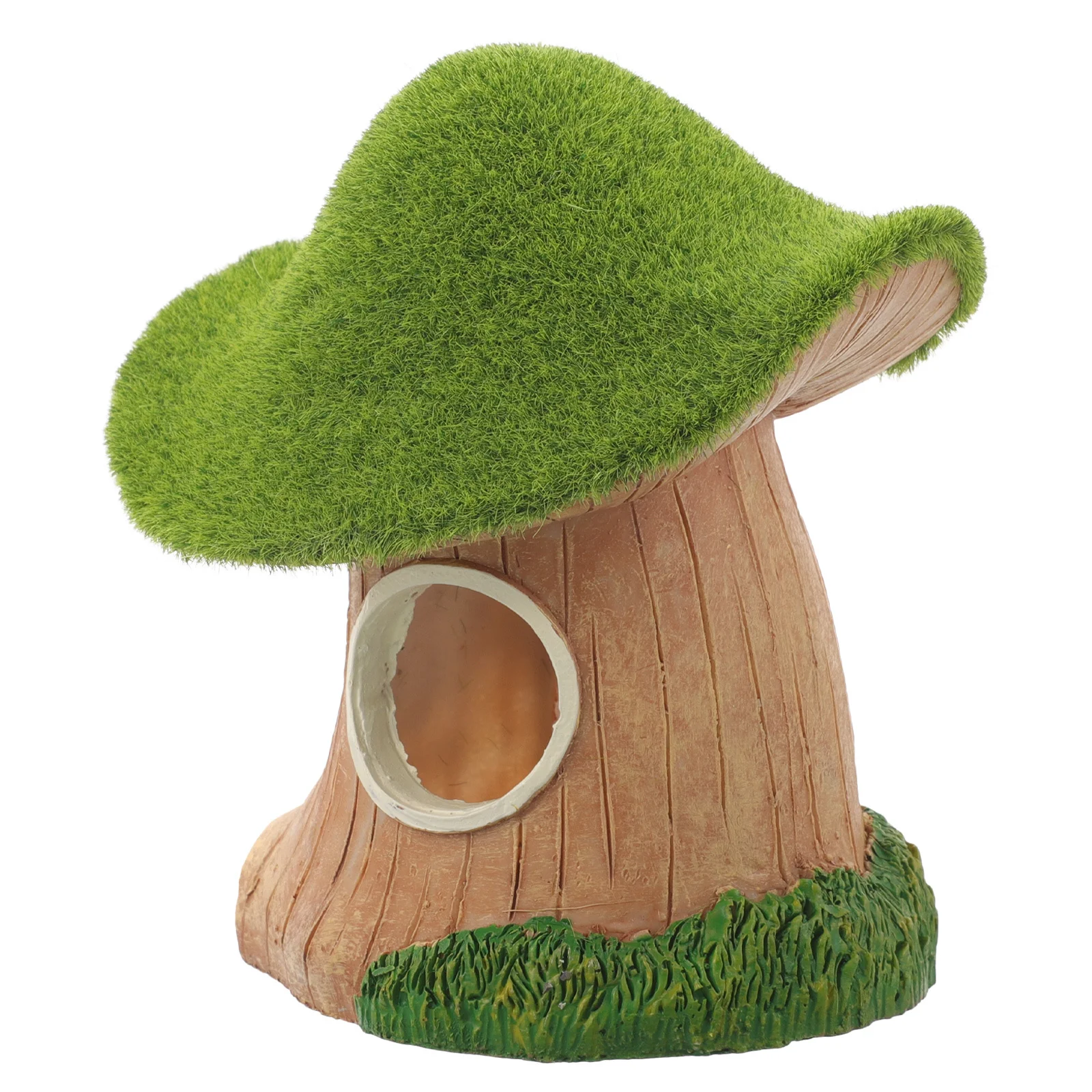 

Mushroom Aquarium Decor Resin Fish Tank Hideout Cave for Betta Fish Small Underwater Craft Landscape Ornament