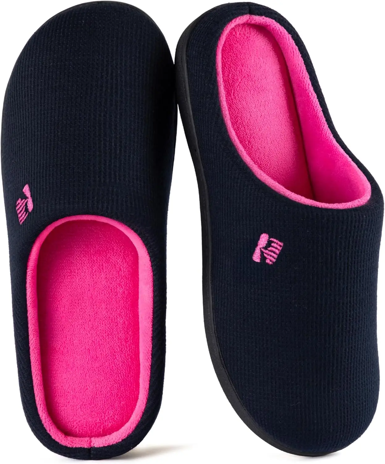 

Women's Soft Dual-Tone Memory Foam Slippers