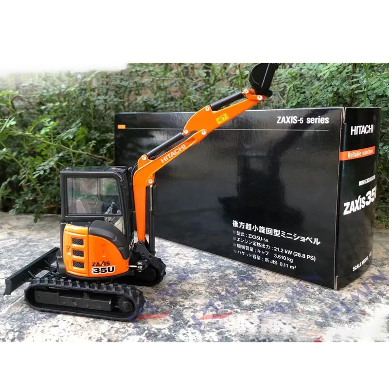 Hitachi zaxis 1/30-取り付け工具付きの非常に小型の回転ショベル,合金