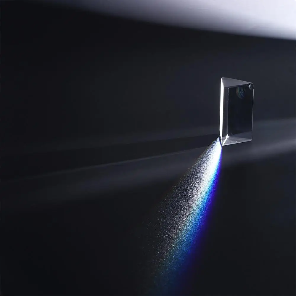 Experiment Triangular Prism Crystal Glass Rainbow Prisma Glass Reflecting Physics Stem Science Toys Triangular Color Prism